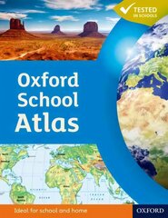 Oxford School Atlas 2012 3rd Revised edition цена и информация | Книги для подростков  | pigu.lt