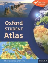 Oxford Student Atlas 2012 2012 4th Revised edition цена и информация | Книги для подростков  | pigu.lt