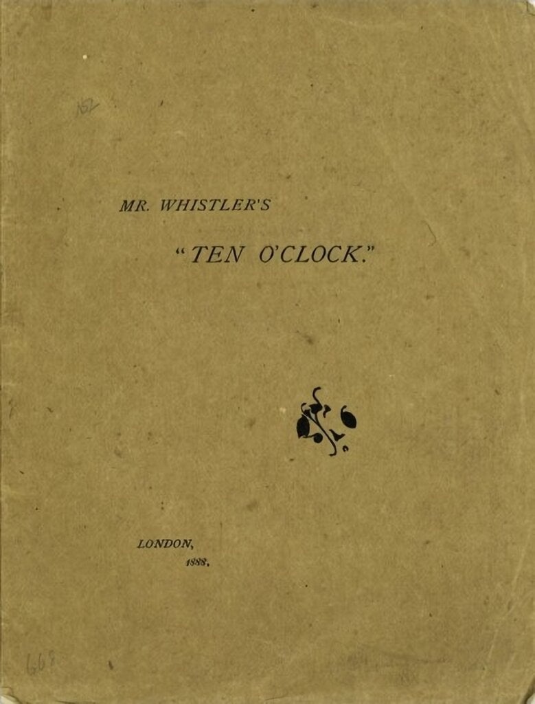 Mr. Whistler's Ten O'clock цена и информация | Biografijos, autobiografijos, memuarai | pigu.lt