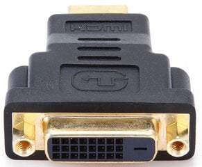 Gembird HDMI - DVI, M/F, черный цена и информация | Адаптеры, USB-разветвители | pigu.lt