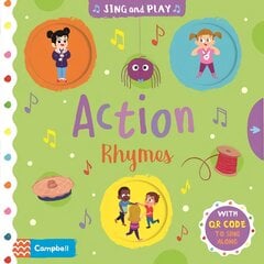 Action Rhymes kaina ir informacija | Knygos mažiesiems | pigu.lt