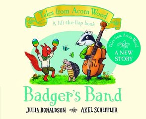 Badger's Band цена и информация | Книги для самых маленьких | pigu.lt