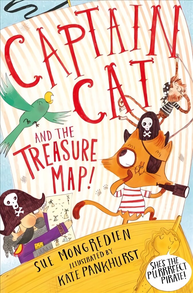 Captain Cat and the Treasure Map kaina ir informacija | Knygos paaugliams ir jaunimui | pigu.lt