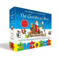 Christmas Bear Book and Jigsaw Set kaina ir informacija | Knygos mažiesiems | pigu.lt