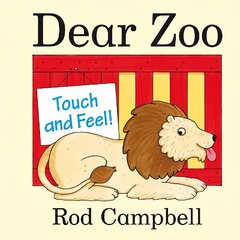 Dear Zoo Touch and Feel Book цена и информация | Книги для малышей | pigu.lt