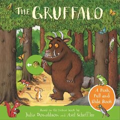 Gruffalo: A Push, Pull and Slide Book kaina ir informacija | Knygos mažiesiems | pigu.lt