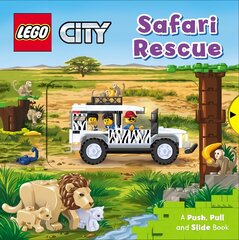 LEGO (R) City. Safari Rescue: A Push, Pull and Slide Book цена и информация | Книги для малышей | pigu.lt