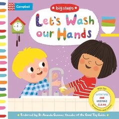 Let's Wash Our Hands: Bathtime and Keeping Clean цена и информация | Книги для самых маленьких | pigu.lt
