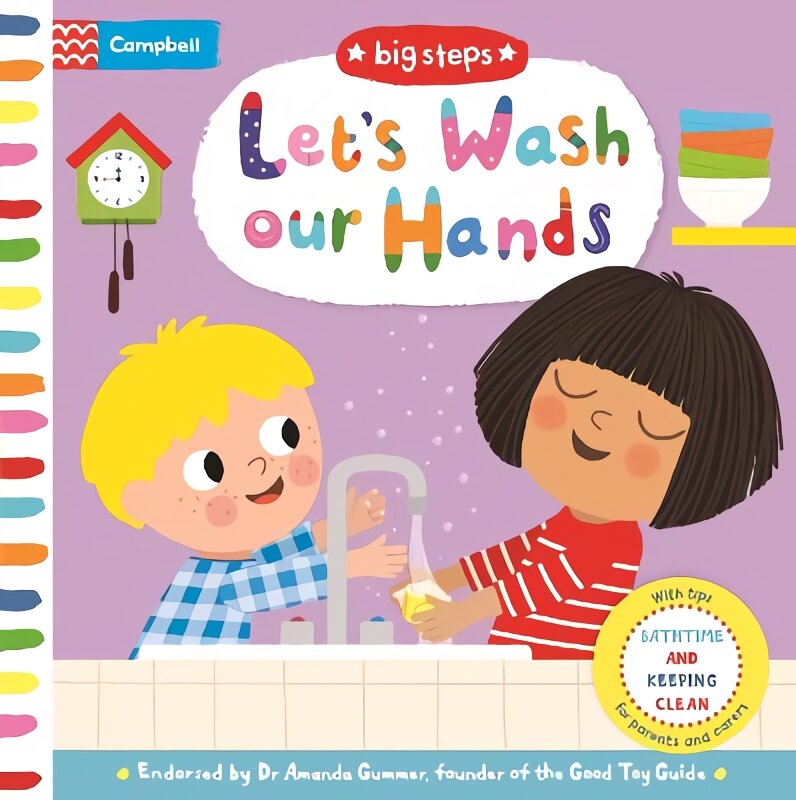 Let's Wash Our Hands: Bathtime and Keeping Clean цена и информация | Knygos mažiesiems | pigu.lt