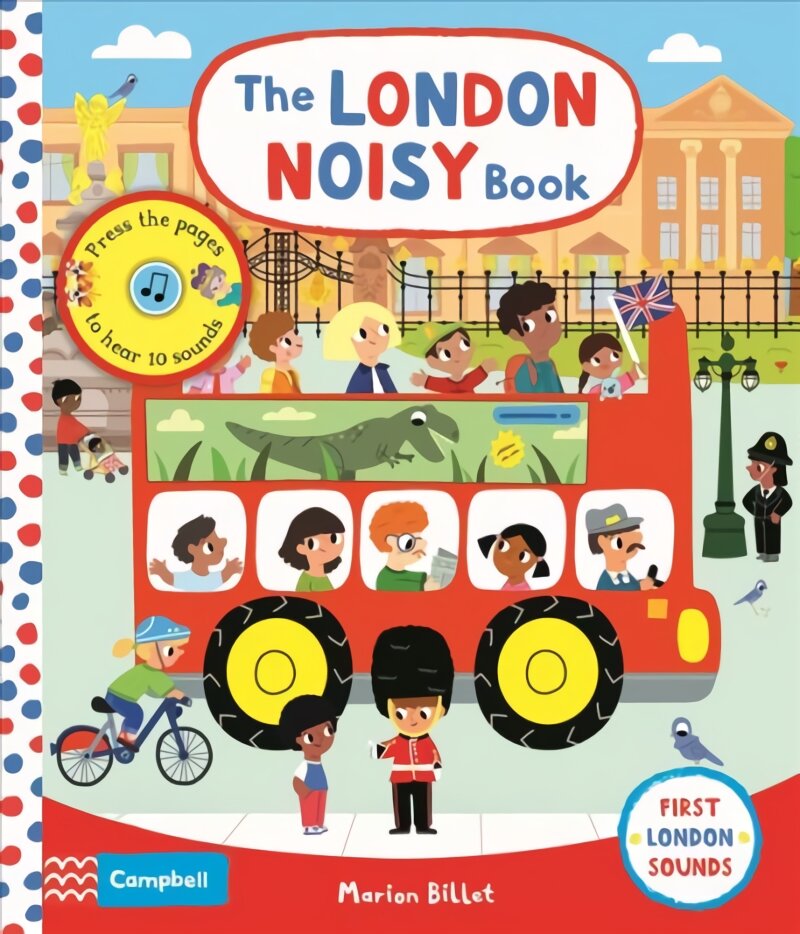 London Noisy Book: A Press-the-page Sound Book kaina ir informacija | Knygos mažiesiems | pigu.lt