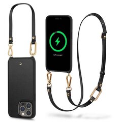 Spigen Cyrill Safe Apple iPhone 14 Pro Black kaina ir informacija | Telefono dėklai | pigu.lt