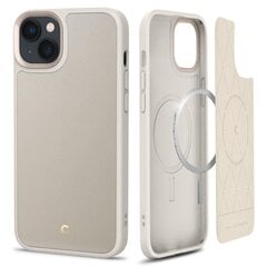 Spigen Cyrill Kajuk Safe Apple iPhone 14 Sand kaina ir informacija | Telefono dėklai | pigu.lt