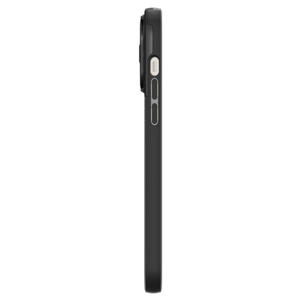 Spigen Optik Armor MagSafe iPhone 14 Pro Black kaina ir informacija | Telefono dėklai | pigu.lt