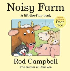 Noisy Farm: A lift-the-flap book kaina ir informacija | Knygos mažiesiems | pigu.lt