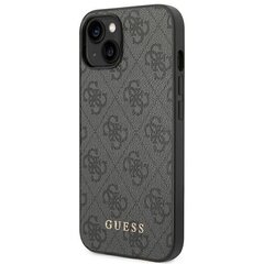 Guess GUHCP14MG4GFGR skirtas iPhone 14 Plus, rudas kaina ir informacija | Telefono dėklai | pigu.lt