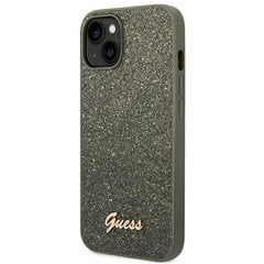 Guess GUHCP14SHGGSHN iPhone 14 6.1 "green / green hard Glitter Script цена и информация | Чехлы для телефонов | pigu.lt