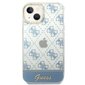 Guess GUHCP14SHG4MHB iPhone 14 6.1 &quot;blue / blue 4G Pattern Script kaina ir informacija | Telefono dėklai | pigu.lt