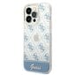 Guess GUHCP14LHG4MHB iPhone 14 Pro 6.1 &quot;blue / blue hard4G Pattern Script kaina ir informacija | Telefono dėklai | pigu.lt