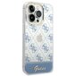 Guess GUHCP14LHG4MHB iPhone 14 Pro 6.1 &quot;blue / blue hard4G Pattern Script kaina ir informacija | Telefono dėklai | pigu.lt