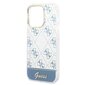 Guess GUHCP14LHG4MHB iPhone 14 Pro 6.1 &quot;blue / blue hard4G Pattern Script kaina ir informacija | Telefono dėklai | pigu.lt