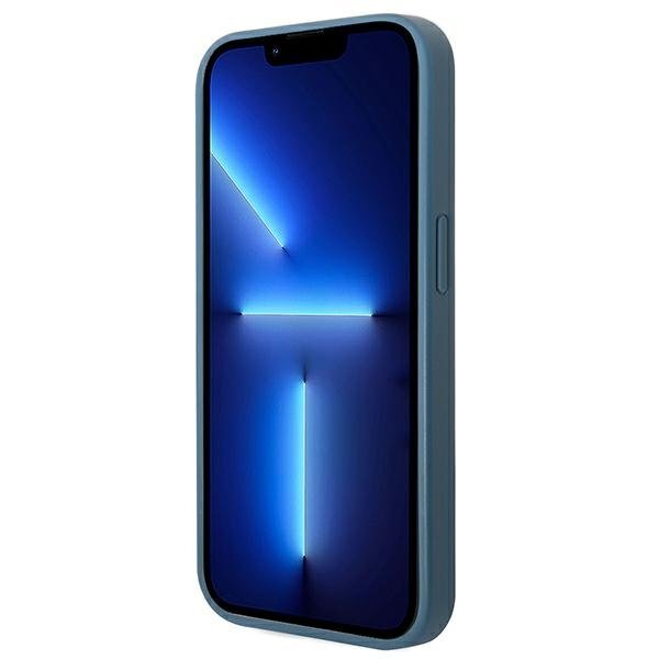 Guess GUHCP14X4GMGBL iPhone 14 Pro Max 6.7 &quot;blue / blue 4G Big Metal Logo цена и информация | Telefono dėklai | pigu.lt