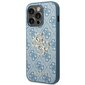 Guess GUHCP14X4GMGBL iPhone 14 Pro Max 6.7 &quot;blue / blue 4G Big Metal Logo цена и информация | Telefono dėklai | pigu.lt