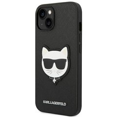 Karl Lagerfeld KLHCP14SSAPCHK skirtas iPhone 14, juodas kaina ir informacija | Telefono dėklai | pigu.lt