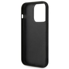 Karl Lagerfeld KLHCP14LRUPKLPK skirtas iPhone 14 Pro, juodas kaina ir informacija | Telefono dėklai | pigu.lt