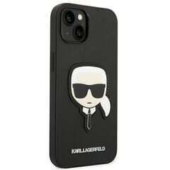 Karl Lagerfeld KLHCP14SSAPKHK skirtas iPhone 14, juodas kaina ir informacija | Telefono dėklai | pigu.lt