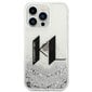 Karl Lagerfeld KLHCP14LLBKLCS skirtas iPhone 14 Pro, skaidrus цена и информация | Telefono dėklai | pigu.lt