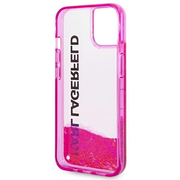 Karl Lagerfeld KLHCP14SLCKVF skirtas iPhone 14, rožinis kaina ir informacija | Telefono dėklai | pigu.lt