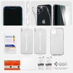 Spigen Crystal Pack iPhone 14 Plus Clear kaina ir informacija | Telefono dėklai | pigu.lt