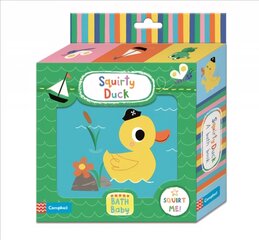 Squirty Duck Bath Book цена и информация | Книги для самых маленьких | pigu.lt