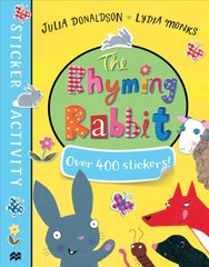 Rhyming Rabbit Sticker Book Main Market Ed. kaina ir informacija | Knygos mažiesiems | pigu.lt