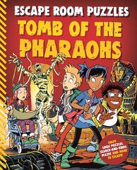 Escape Room Puzzles: Tomb of the Pharaohs kaina ir informacija | Knygos paaugliams ir jaunimui | pigu.lt
