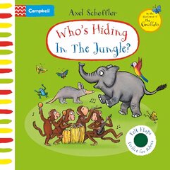 Who's Hiding In The Jungle?: A Felt Flaps Book цена и информация | Книги для самых маленьких | pigu.lt