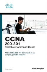 CCNA 200-301 Portable Command Guide 5th edition kaina ir informacija | Ekonomikos knygos | pigu.lt