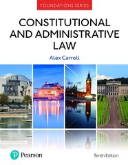 Constitutional and Administrative Law 10th edition цена и информация | Книги по экономике | pigu.lt