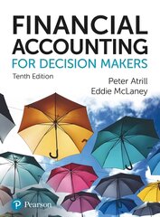 Financial Accounting for Decision Makers 10th edition цена и информация | Книги по экономике | pigu.lt