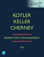 Marketing Management, Global Edition 16th edition цена и информация | Книги по экономике | pigu.lt