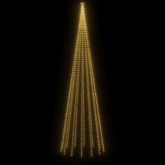 Kalėdų eglutė, 230x800cm, šiltos baltos LED цена и информация | Искусственные елки | pigu.lt