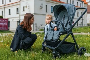 Vežimėlis 4Baby Everso, black kaina ir informacija | 4Baby Vaikams ir kūdikiams | pigu.lt