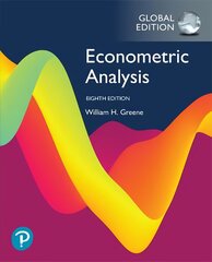 Econometric Analysis, Global Edition 8th edition kaina ir informacija | Ekonomikos knygos | pigu.lt