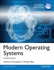 Modern Operating Systems, Global Edition 4th edition цена и информация | Книги по экономике | pigu.lt