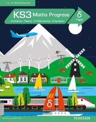 KS3 Maths Progress Student Book Delta 2: Confidence, Fluency, Problem-Solving, Progression, [Delta] two цена и информация | Книги для подростков  | pigu.lt