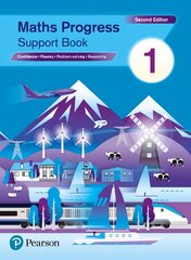 Maths Progress Second Edition Support Book 1: Second Edition 2nd School edition цена и информация | Книги для подростков  | pigu.lt