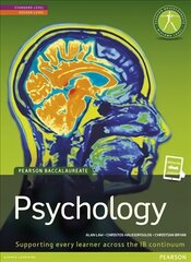 Pearson Baccalaureate: Psychology new bundle (not pack): Industrial Ecology Student edition цена и информация | Книги для подростков и молодежи | pigu.lt