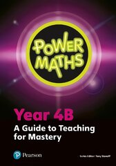 Power Maths Year 4 Teacher Guide 4B цена и информация | Книги для подростков и молодежи | pigu.lt
