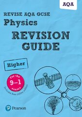 Pearson Revise AQA GCSE (9-1) Physics Higher Revision Guide: for home learning, 2022 and 2023 assessments and exams, Higher kaina ir informacija | Knygos paaugliams ir jaunimui | pigu.lt