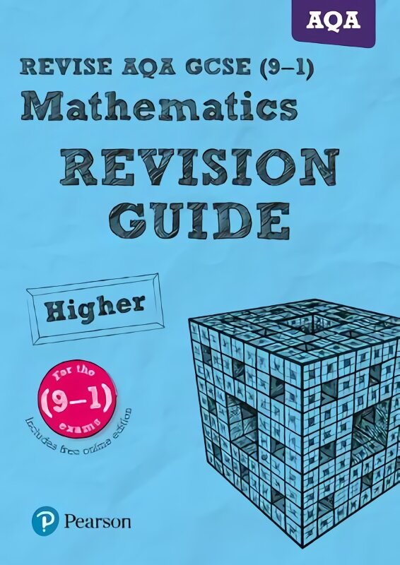 Pearson Revise AQA GCSE (9-1) Maths Higher Revision Guide: for home learning, 2022 and 2023 assessments and exams цена и информация | Knygos paaugliams ir jaunimui | pigu.lt